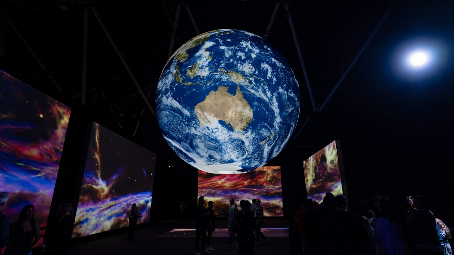A Look Inside ICC Sydney's Immersive Space Exhibition 'Neighbourhood Earth'