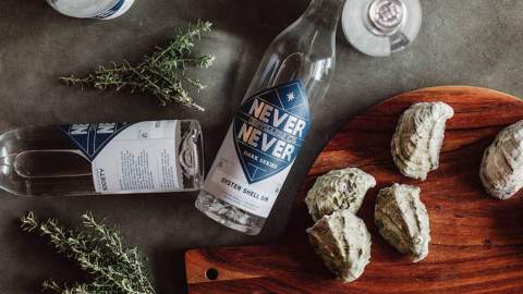 Chris Lucas and Never Never Distilling Have Created an Exclusive New Oyster Shell-Based Gin