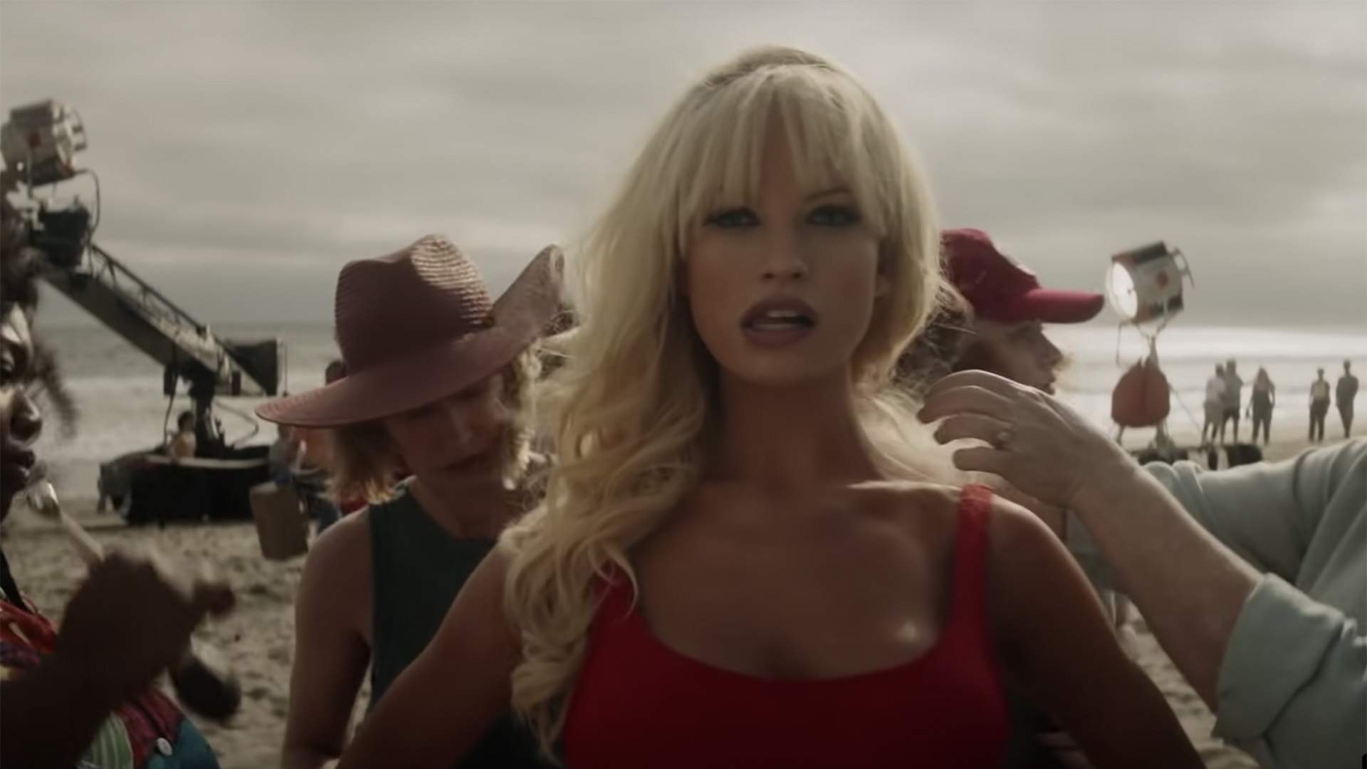 Lily James Transforms Into Pamela Anderson in the First Trailer for New Hulu Drama 'Pam & Tommy'