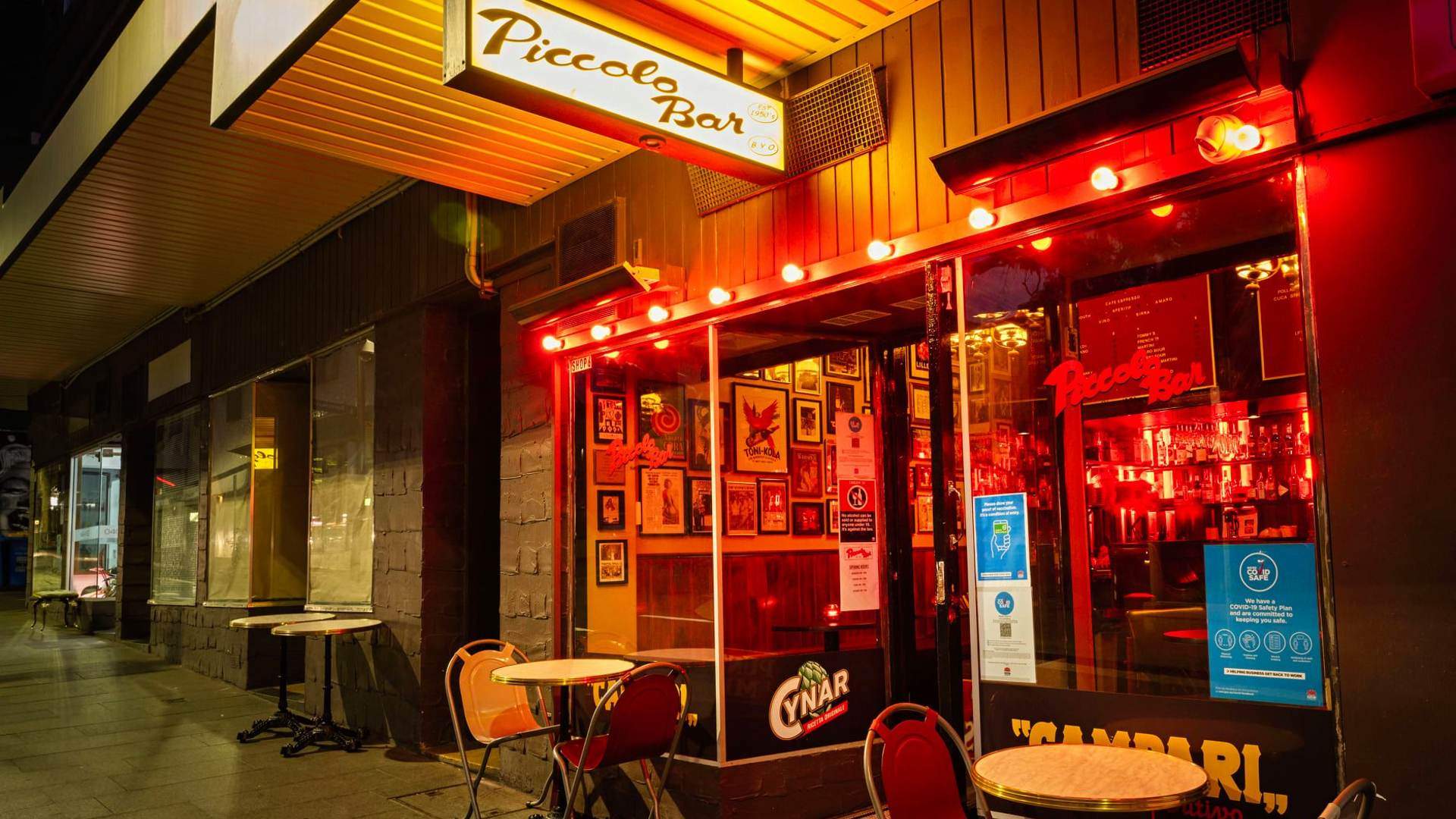 Piccolo Bar Kings Cross