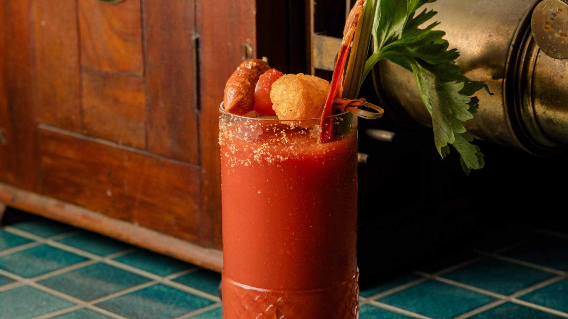 The Viaduct's New London-Themed Pub Has a Cocktail Topped With a Full English Breakfast
