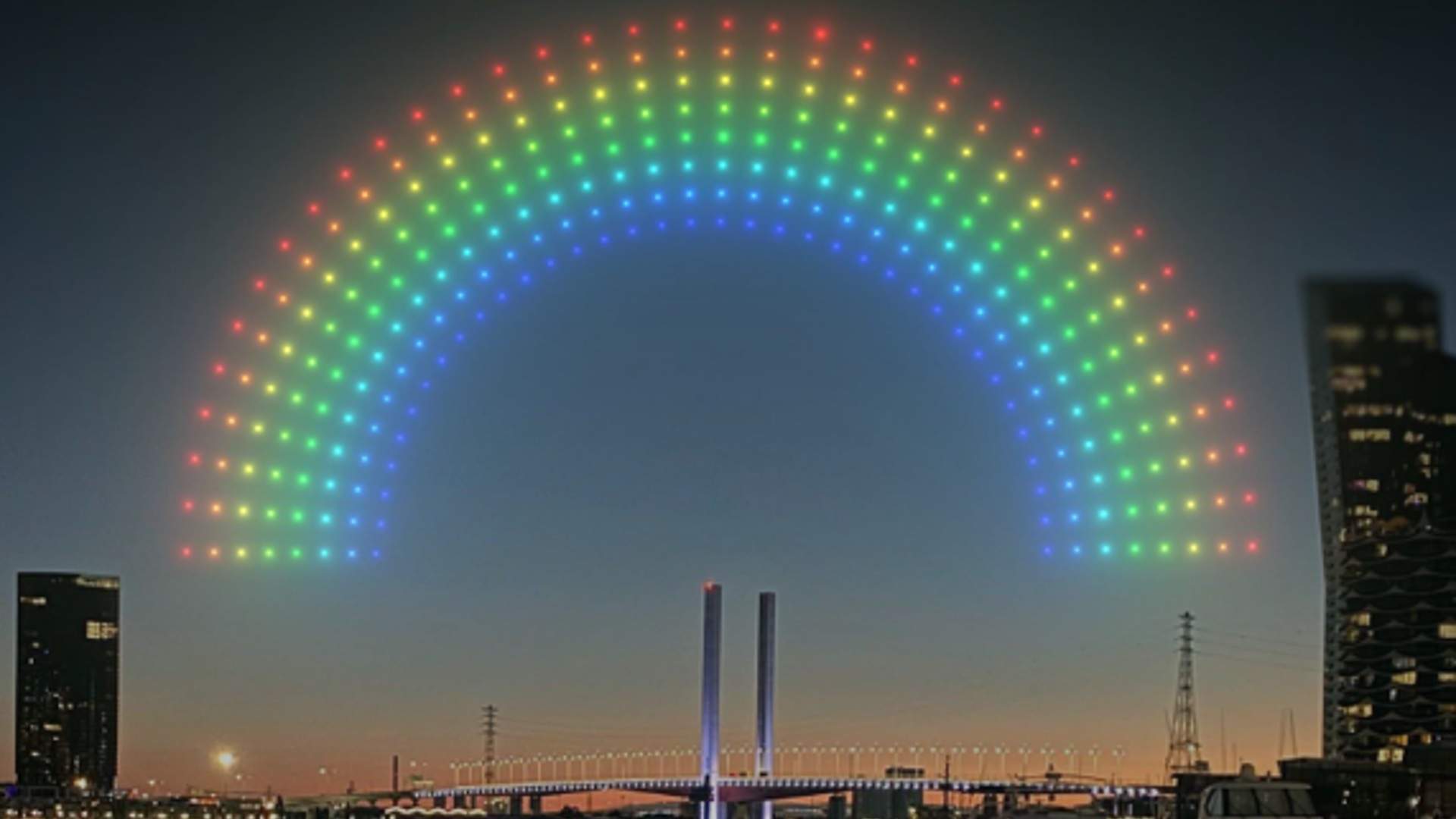 Melbourne's NYE Celebrations Will Feature a Spectacular Drone Show
