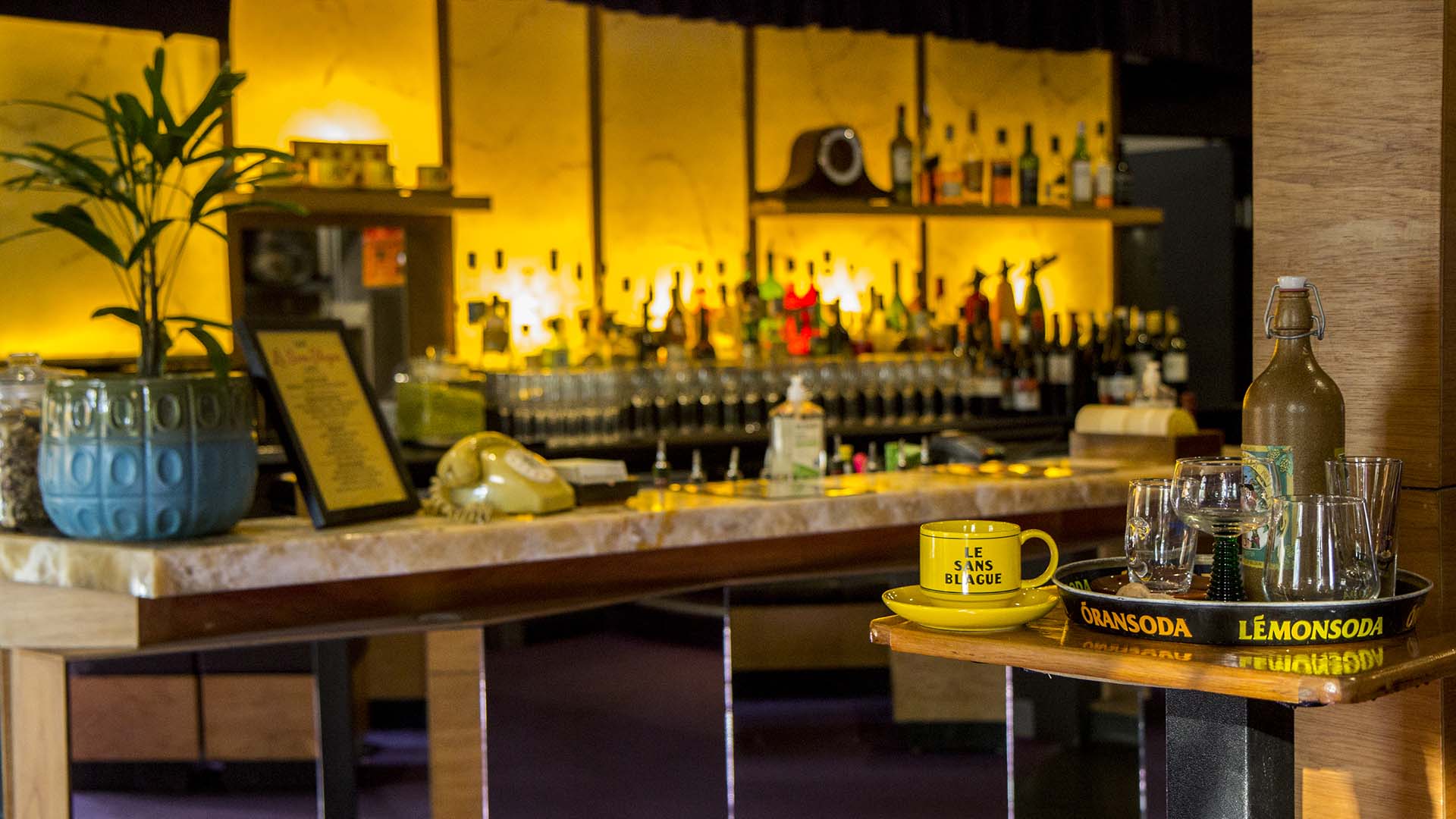 A Wes Anderson-Themed Bar Inspired by 'The French Dispatch' Has Popped Up at Cinema Nova 