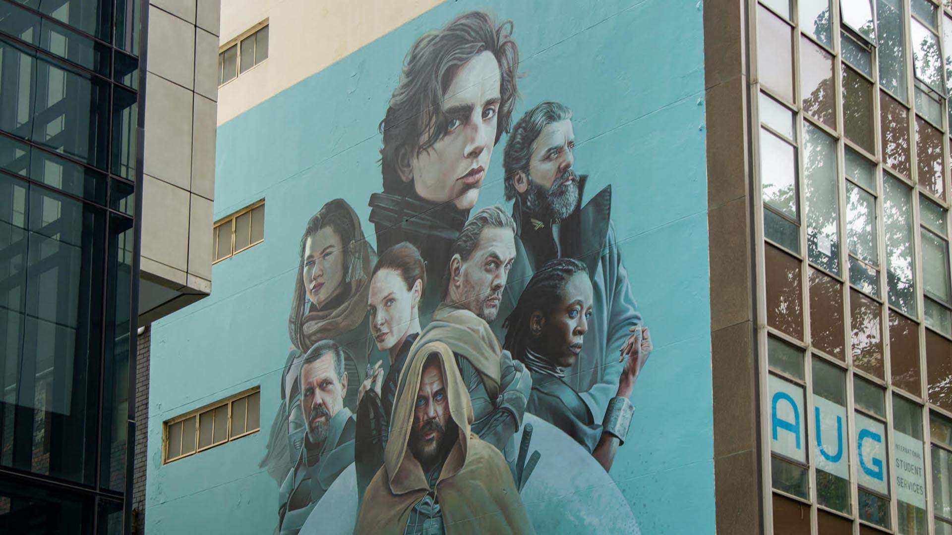A Massive Timothee Chalamet Mural Is Currently Towering Over Melbourne