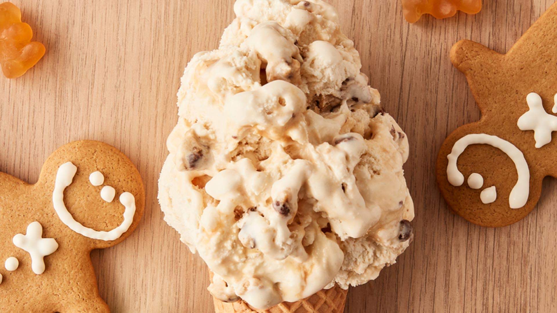 Gelatissimo Is Scooping Up Super-Festive Gingerbread Cookie Dough Gelato Just for This Month
