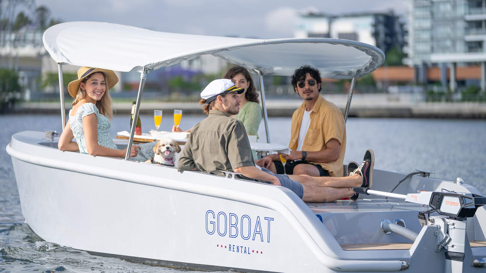 You Can Now Hire a Pet-Friendly BYO Picnic Boat to Sail Along the Parramatta River