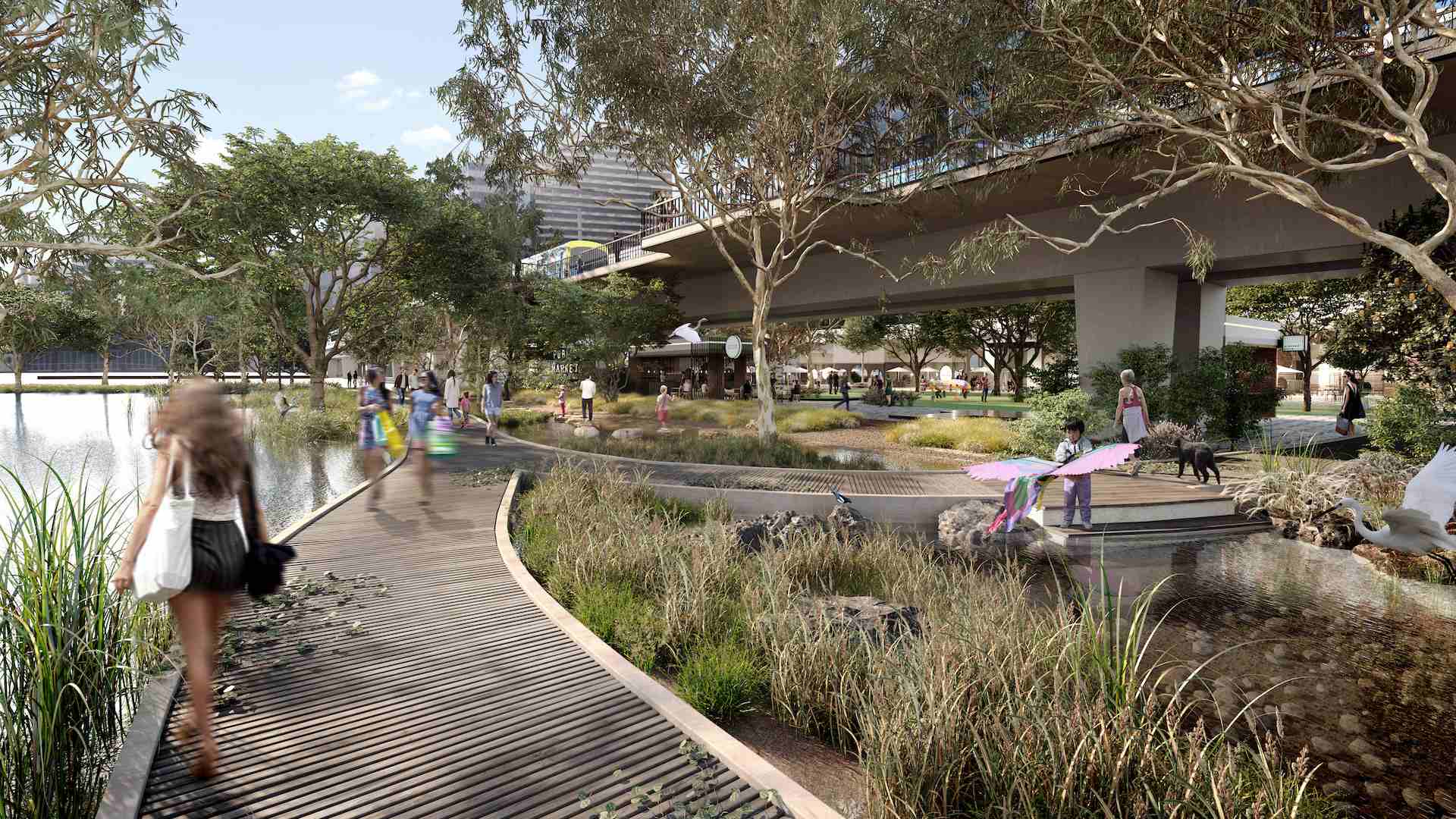 Check Out the Latest Plans for the Yarra's $300 Million 'Greenline'