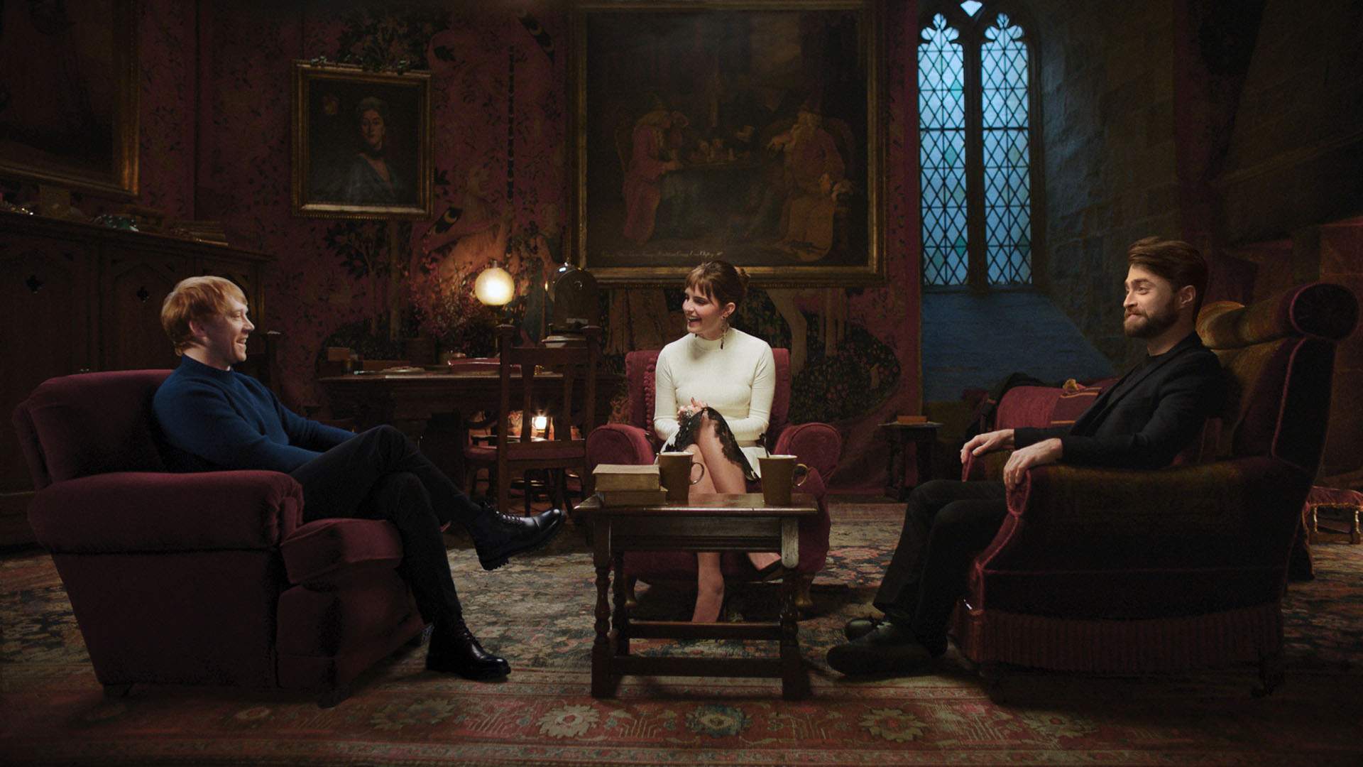 Daniel Radcliffe, Emma Watson and Rupert Grint Revisit Hogwarts in the 'Harry Potter' Reunion Trailer