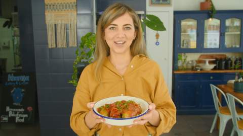 Recipe: How to Make Kousa Mahshi with Sarah Shaweesh of Newtown's Khamsa Cafe