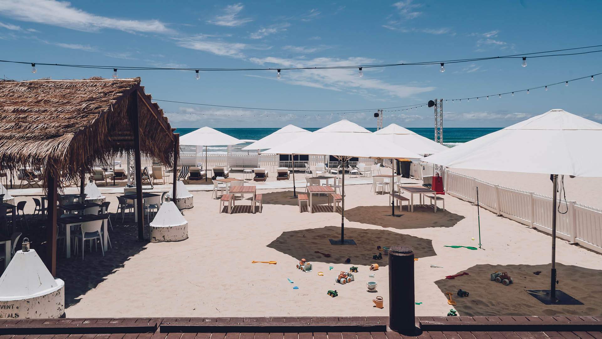 Kurrawa Beach Club Is Broadbeach's New Seaside Pop-Up with Cabanas, Daybeds and a Bar on the Sand