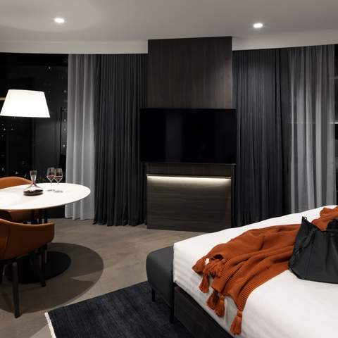 Melbourne Marriott Hotel Docklands — one of the best hotels in Melbourne.