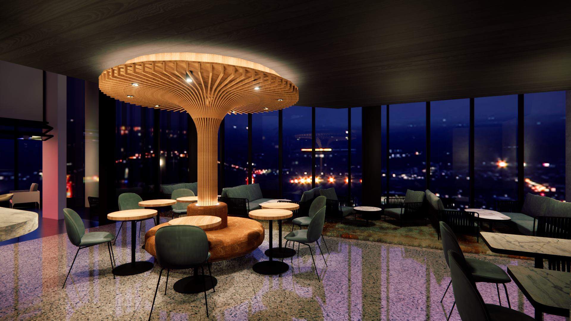 Eat Among the Clouds at Melbourne's New Sky-High 5-Star Restaurant Strato