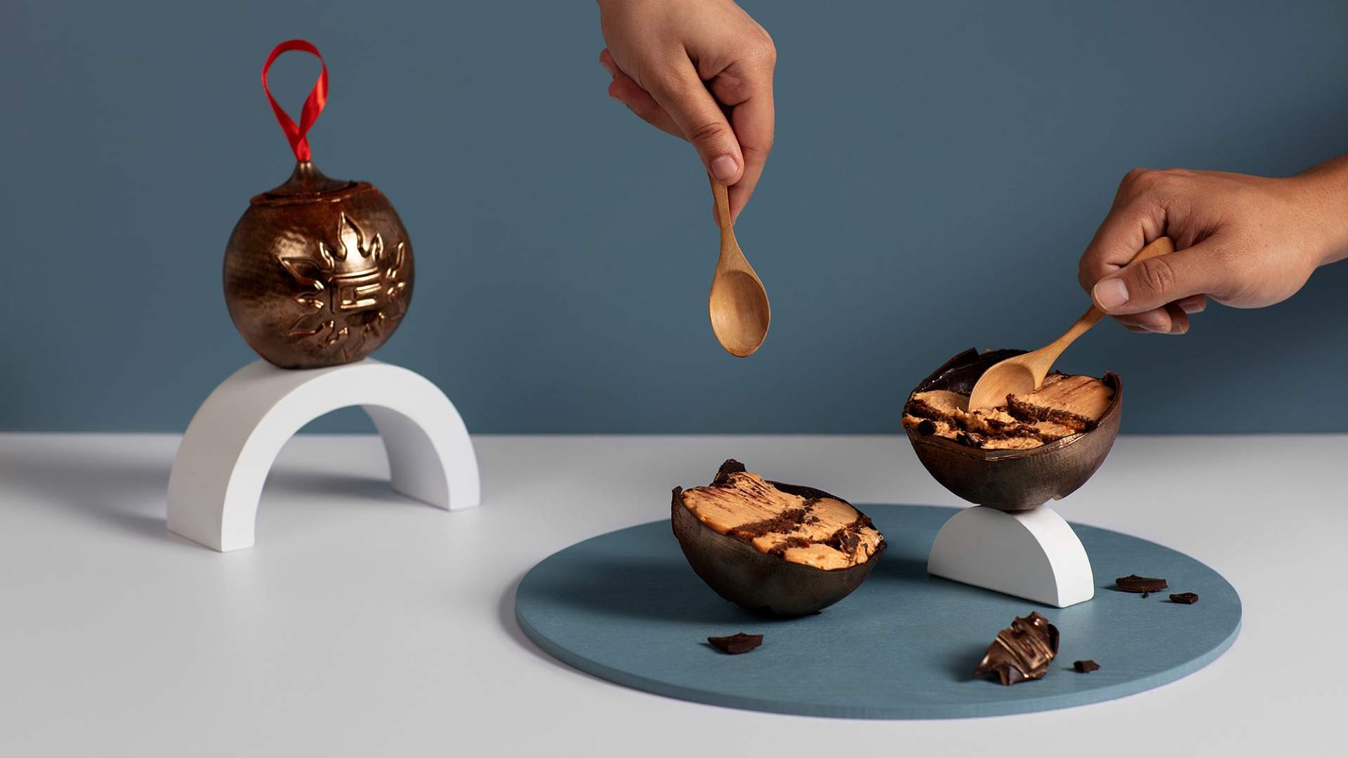 Giapo Is Selling a Giant Tiramisu-Stuffed Bauble This Month to Make Christmas Even More Delicious