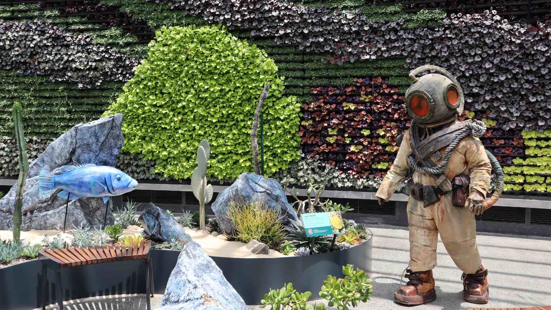 Plant and Sculpture Exhibition 'Inside the Tide' Has Taken Over The Calyx at the Royal Botanic Garden