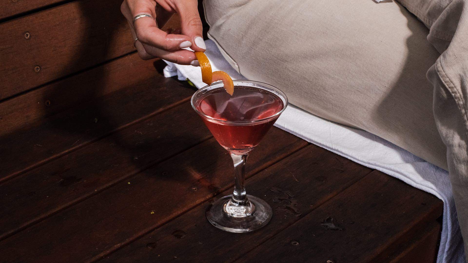 Cocktail Hour: How to Make a Cosmo Spritz