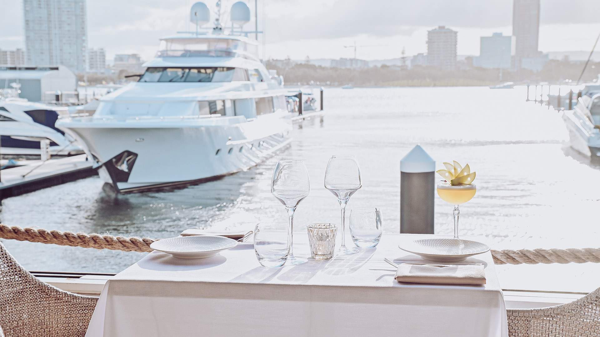 The Gold Coast's Soon-to-Launch Floating Beach Club Has Just Opened Its Waterside Restaurant
