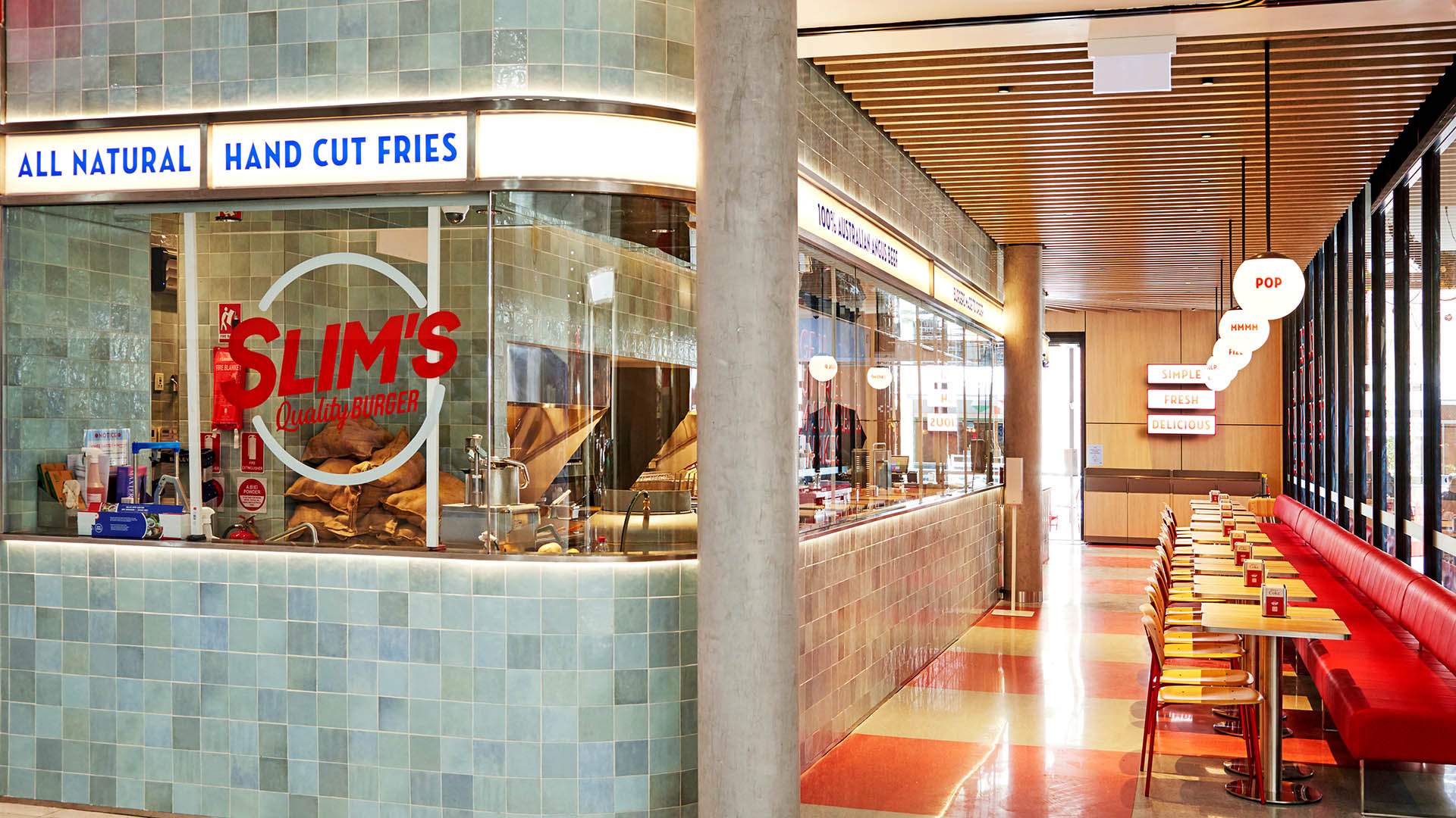 Slim's Is Australia's New 50s and 60s-Inspired Burger Chain From Ex-Betty's Staff Members