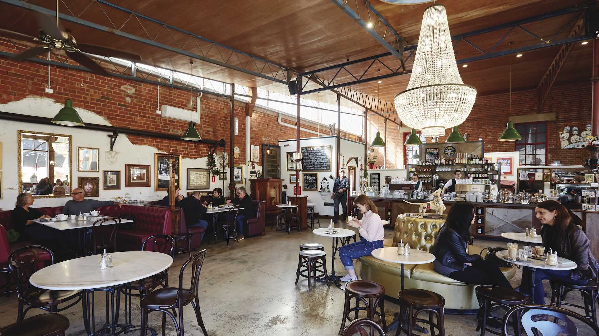 Viennese coffeehouse in Castlemaine