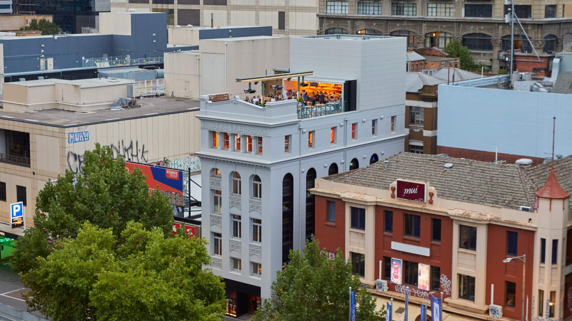 A Garden Party-Inspired Rooftop Bar Is the Crowning Glory of the Newly Launched HER Building