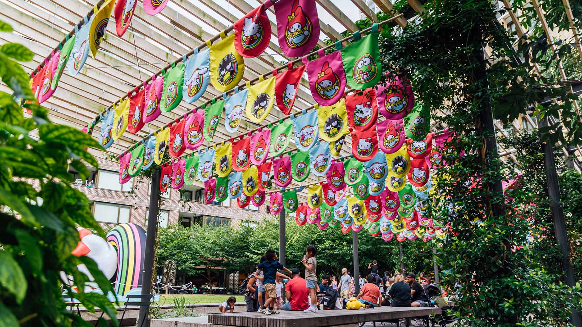 A Hello Kitty Themed Town Is Taking Over Darling Square for the