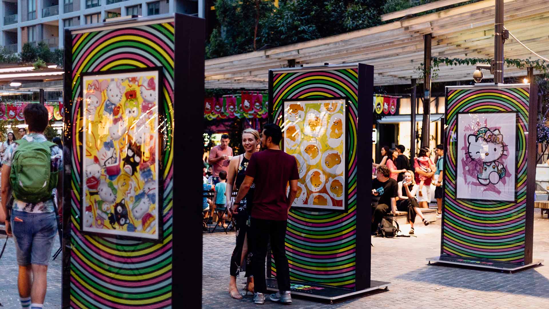 A 'Hello Kitty'-Themed Town Is Taking Over Darling Square for the Next Three Months