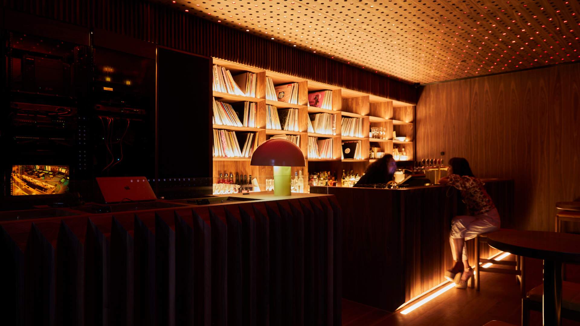 the hidden bar at HER - The Music Room - one of the Best bars in melbourne