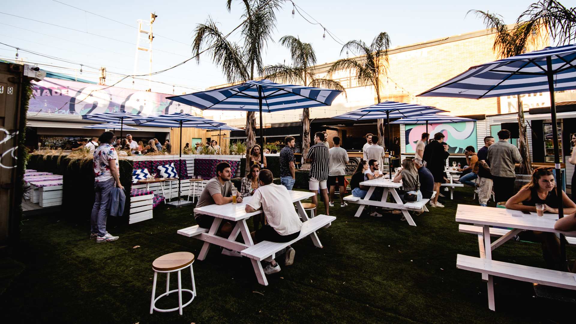 Pink Lemonade Is Richmond's Effervescent New Outdoor Bar and Food Truck Stop