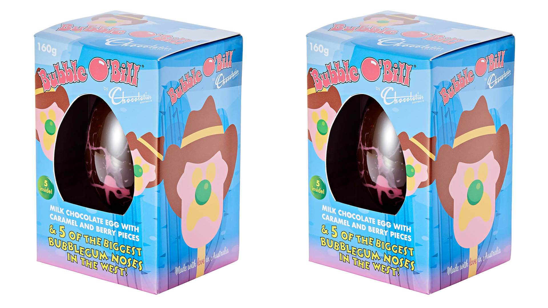 Bubble O'Bill Easter Eggs Are About to Hit Australian Supermarkets — Complete with Bubblegum Noses
