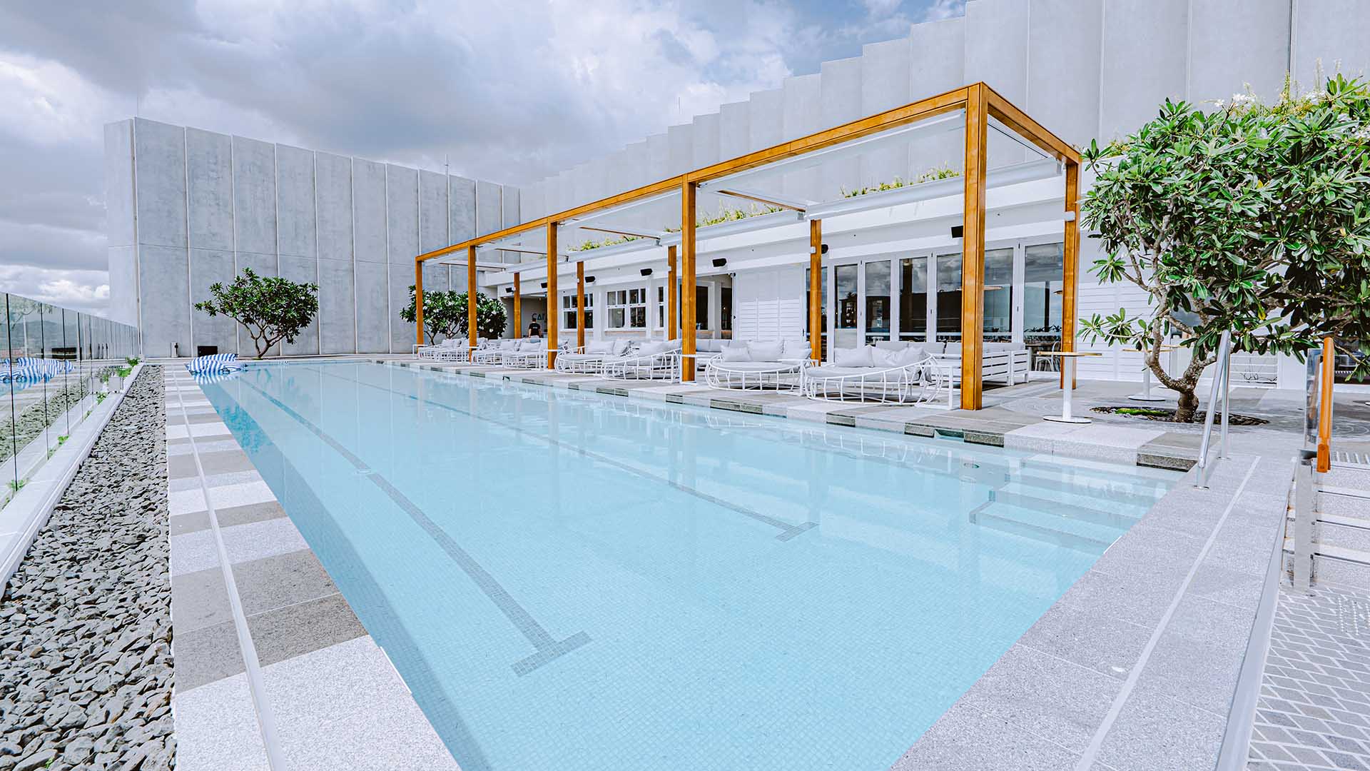 Catalina Is South Brisbane's New Beach Club-Inspired Rooftop Bar with a 30-Metre Infinity Pool