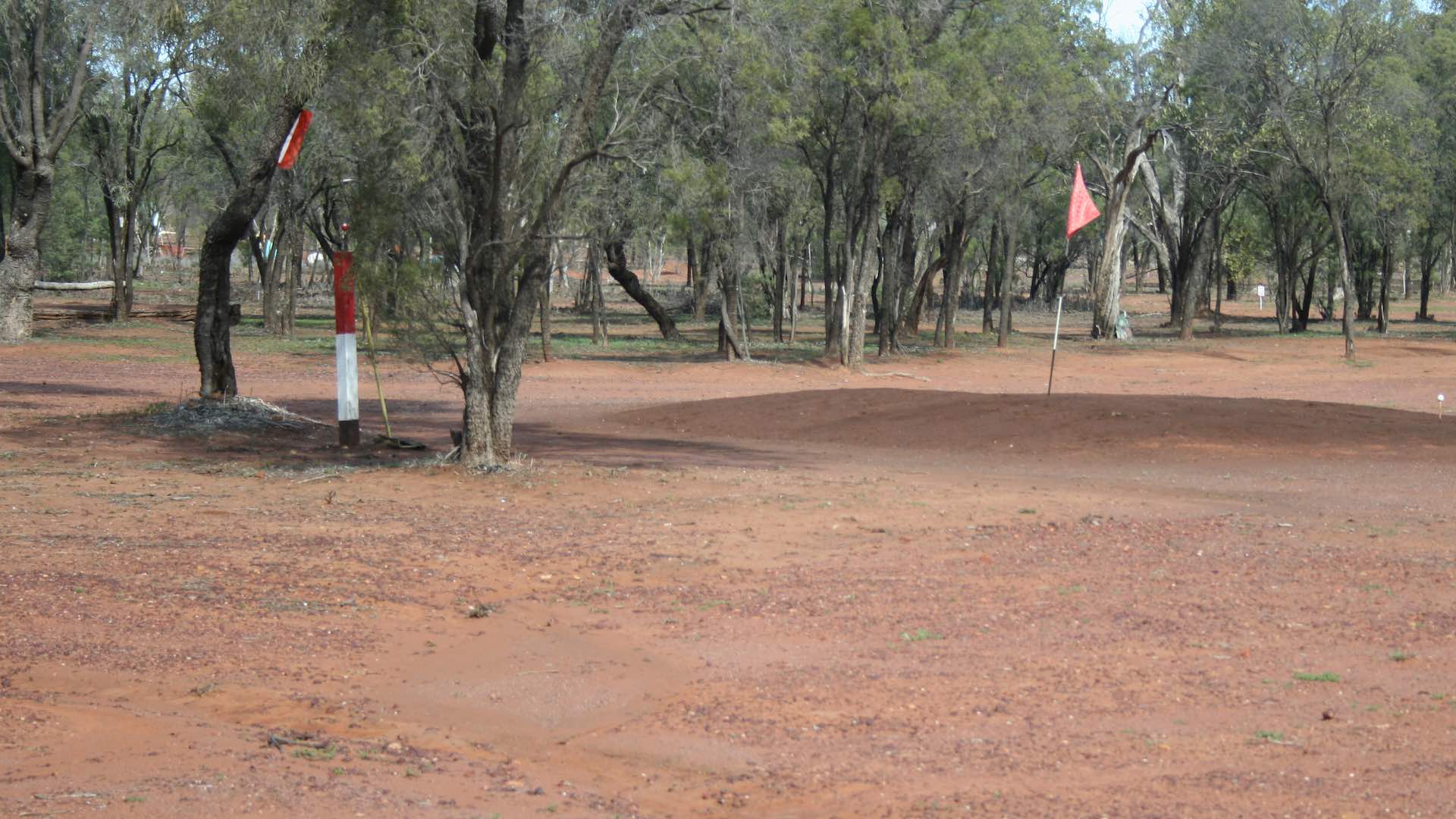 Golf course in the outback of Queensland Australia