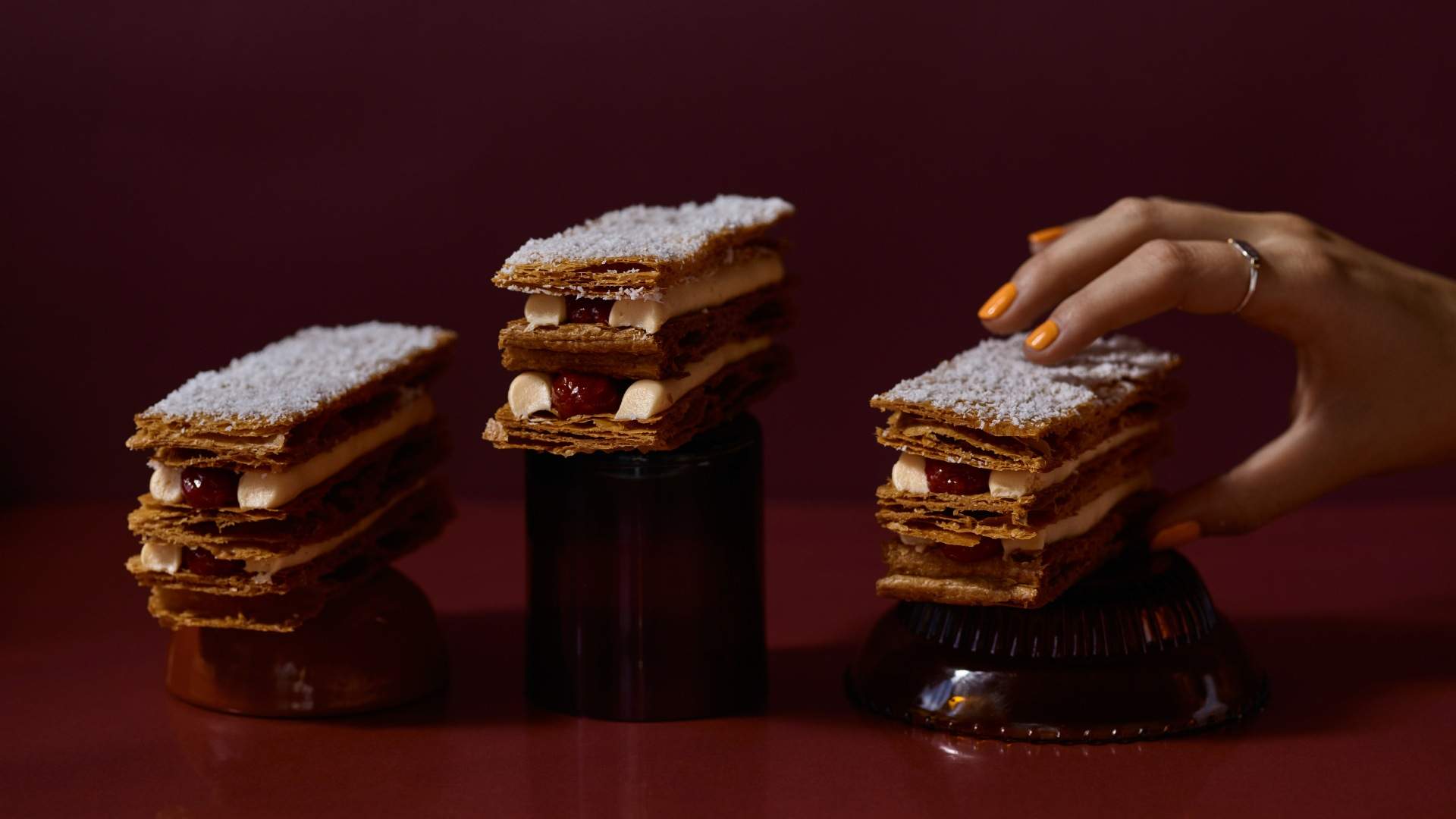 desserts at Bar Mammoni in Hinchcliff House Sydney