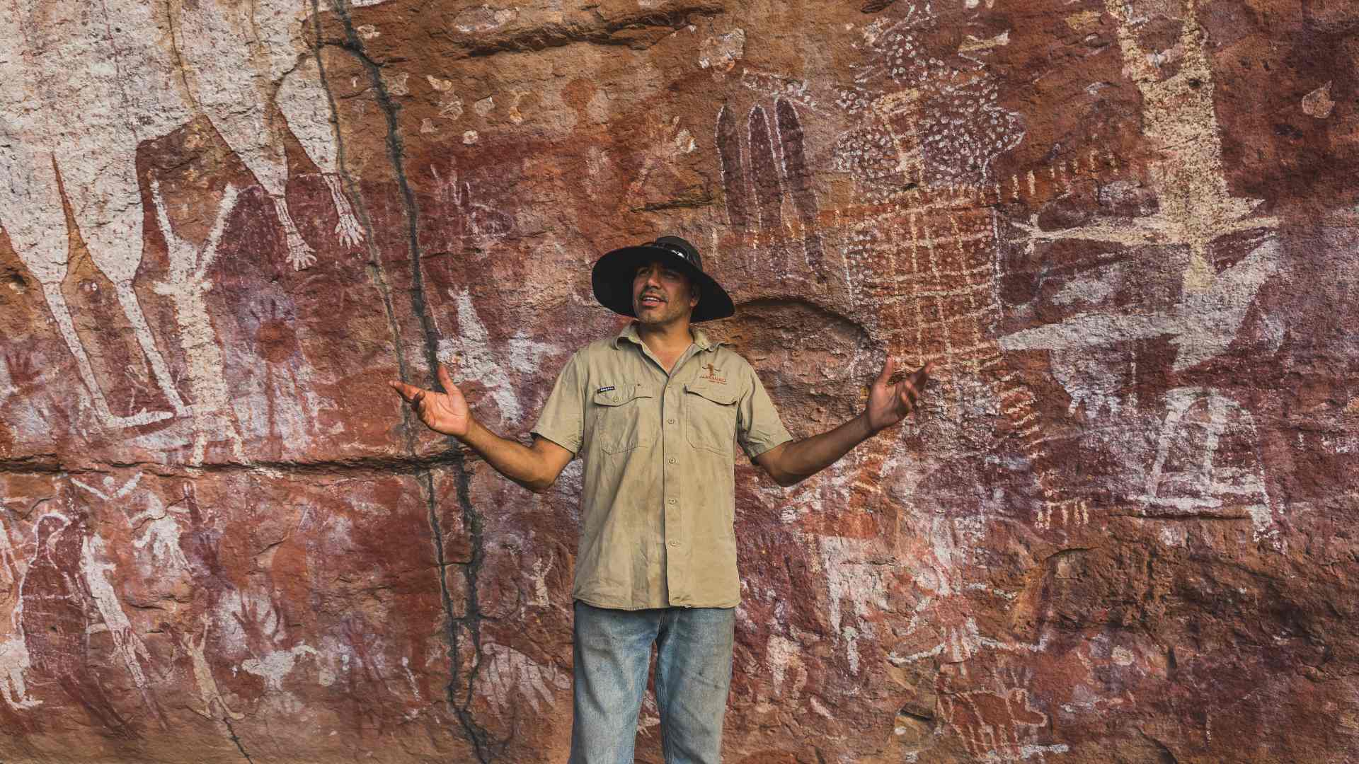 Jarramali Rock Art Tours Mandatory credit Tourism Tropical North Queensland