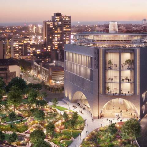 This Is What Melbourne's New NGV Contemporary and Its Rooftop Sculpture Garden Will Look Like