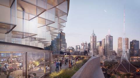 This Is What Melbourne's New NGV Contemporary and Its Rooftop Sculpture Garden Will Look Like