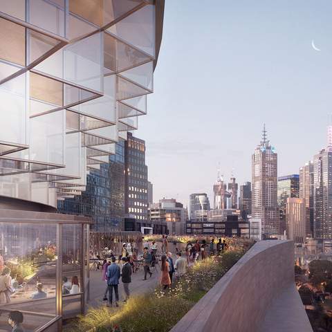 This Is What Melbourne's New NGV Contemporary and Its Rooftop Sculpture Garden Will Look Like