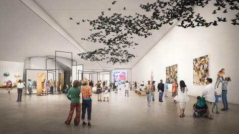 This Is What Melbourne's New NGV Contemporary and Its Rooftop Sculpture Garden Will Look Like