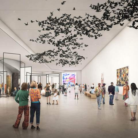 This Is What Melbourne's New NGV Contemporary and Its Rooftop Sculpture Garden Will Look Like