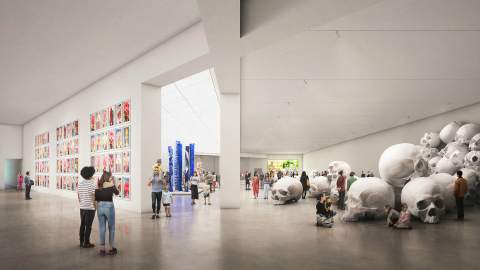 This Is What Melbourne's New NGV Contemporary and Its Rooftop Sculpture Garden Will Look Like