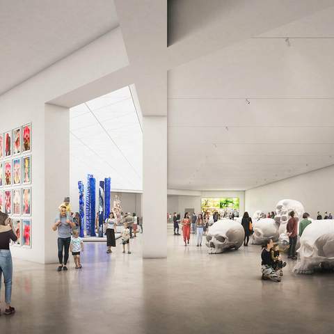 This Is What Melbourne's New NGV Contemporary and Its Rooftop Sculpture Garden Will Look Like