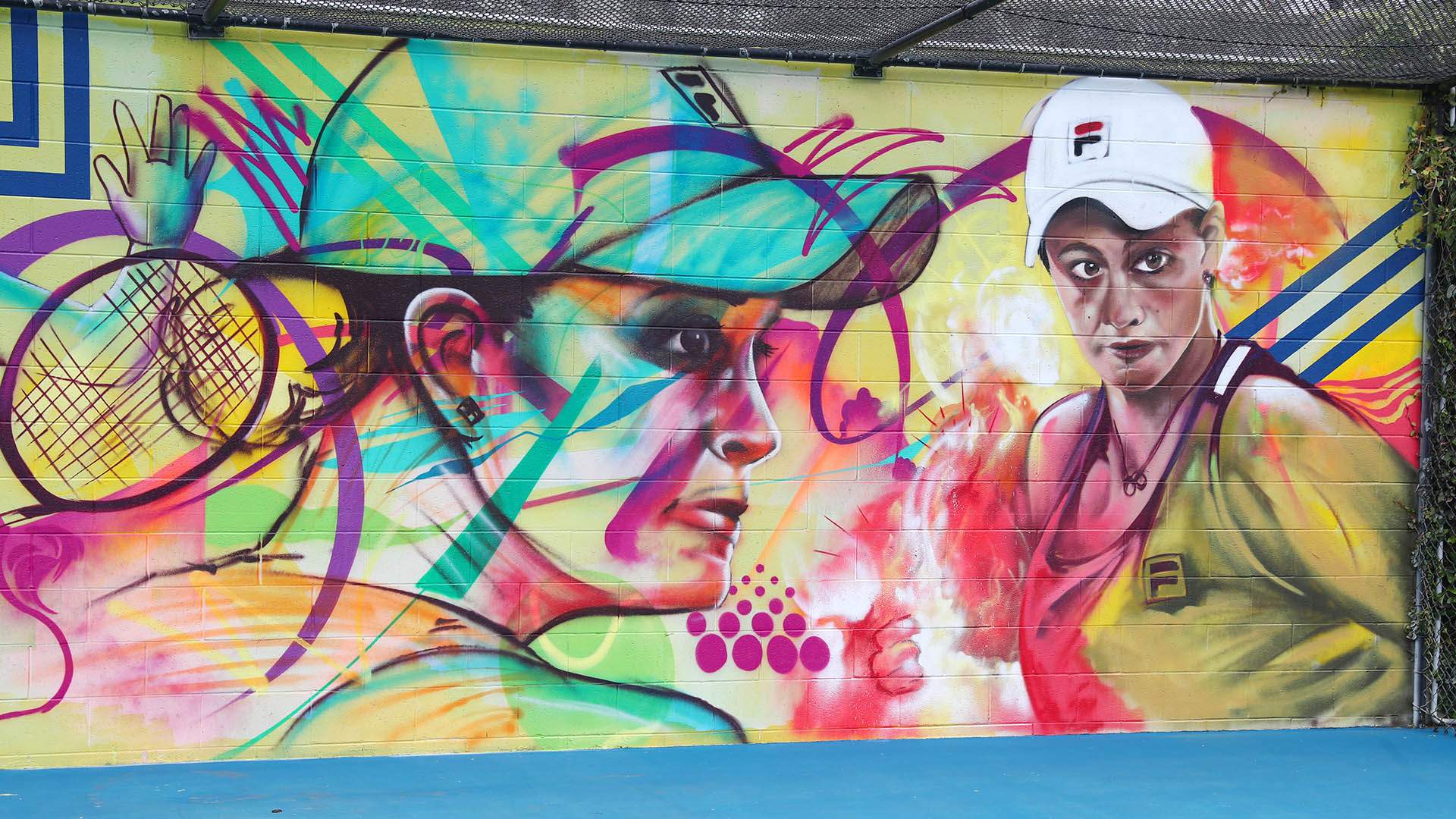 You Can Pay Your Respects to Retiring Tennis Champ Ash Barty at These Two Brisbane Murals