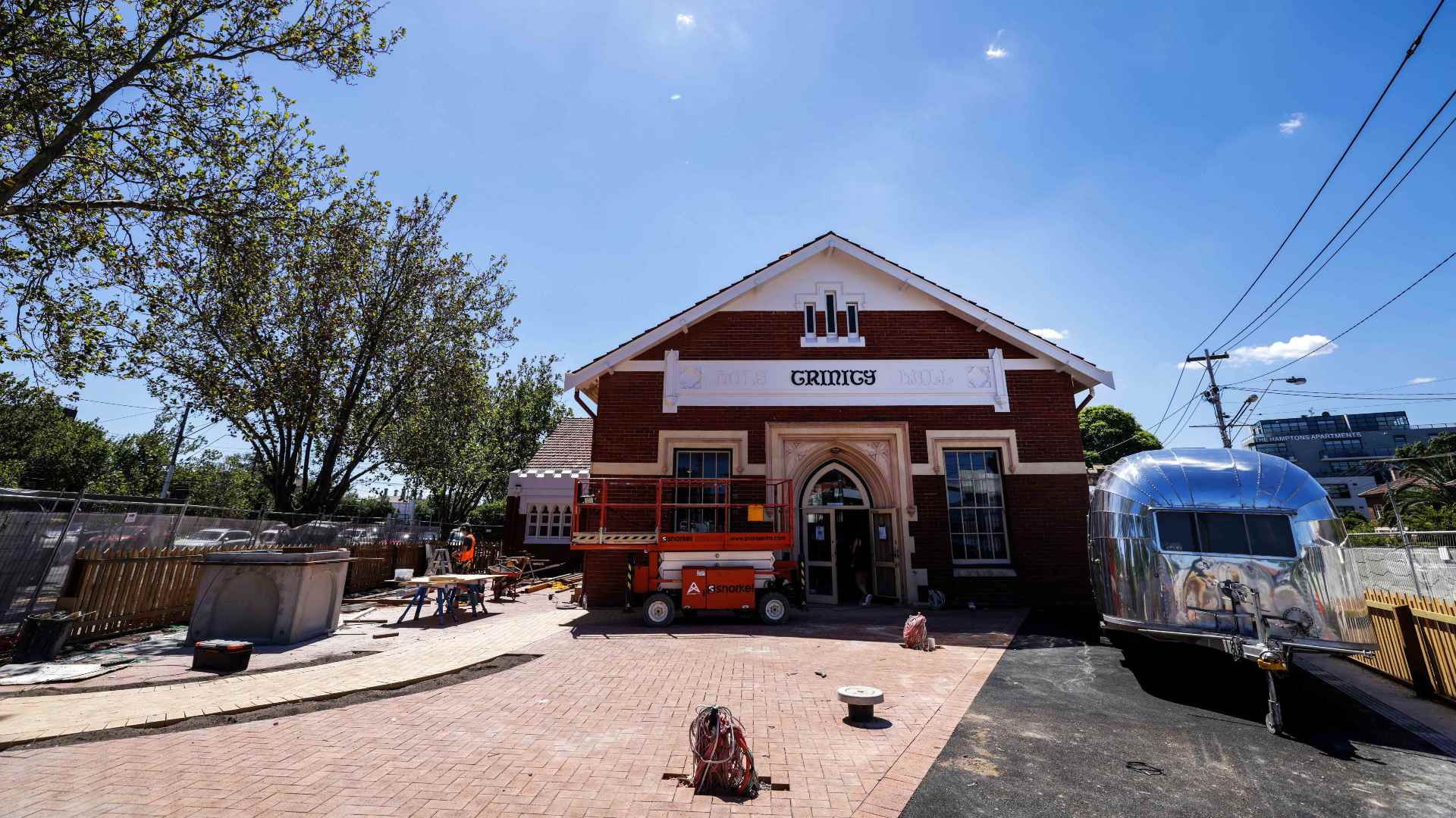 A Former St Kilda Church Hall Is Being Reborn as a Pub and Food Truck Park