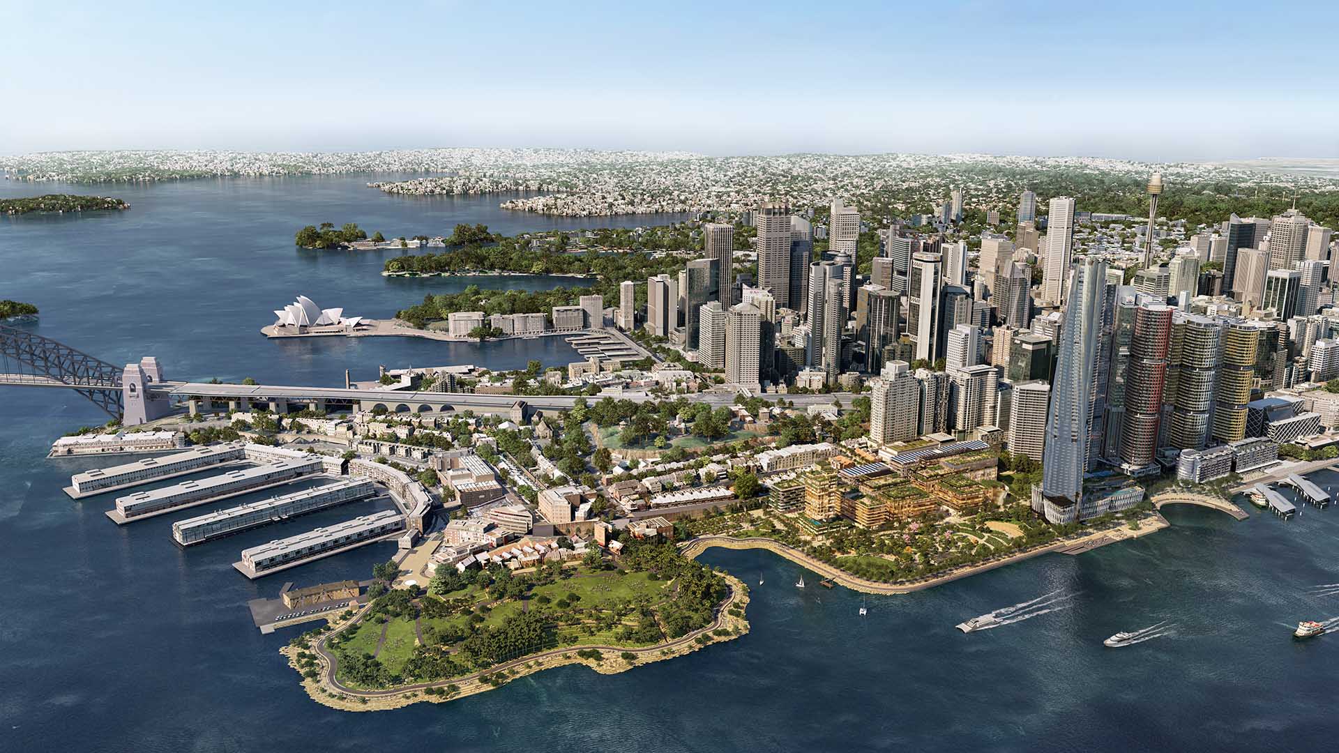 Barangaroo Is Set to Score a Huge Two-Hectare Waterfront Park and a New Cultural Precinct