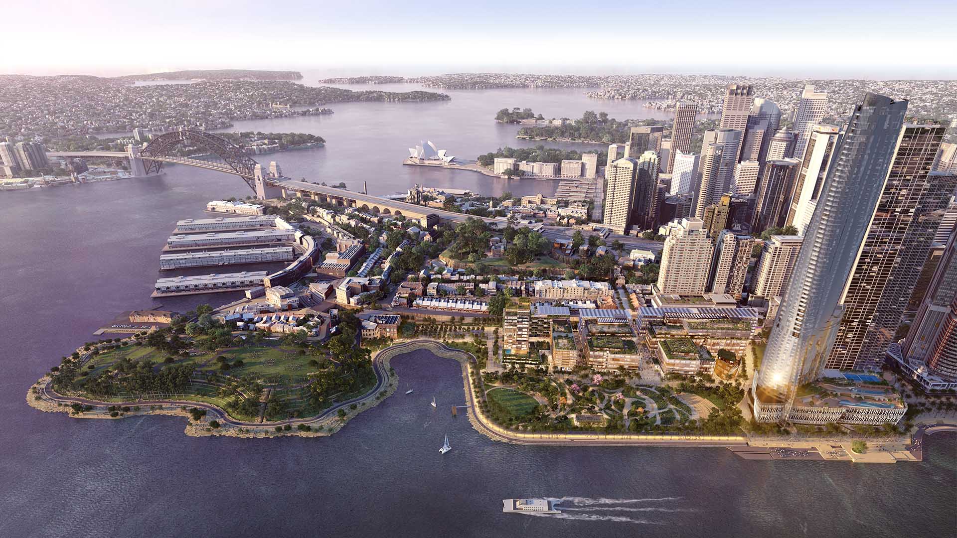 Barangaroo Is Set to Score a Huge Two-Hectare Waterfront Park and a New Cultural Precinct
