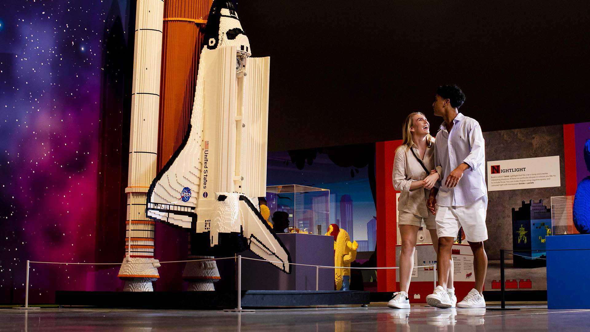 Bricktionary The Interactive Lego Brick Exhibition Concrete Playground