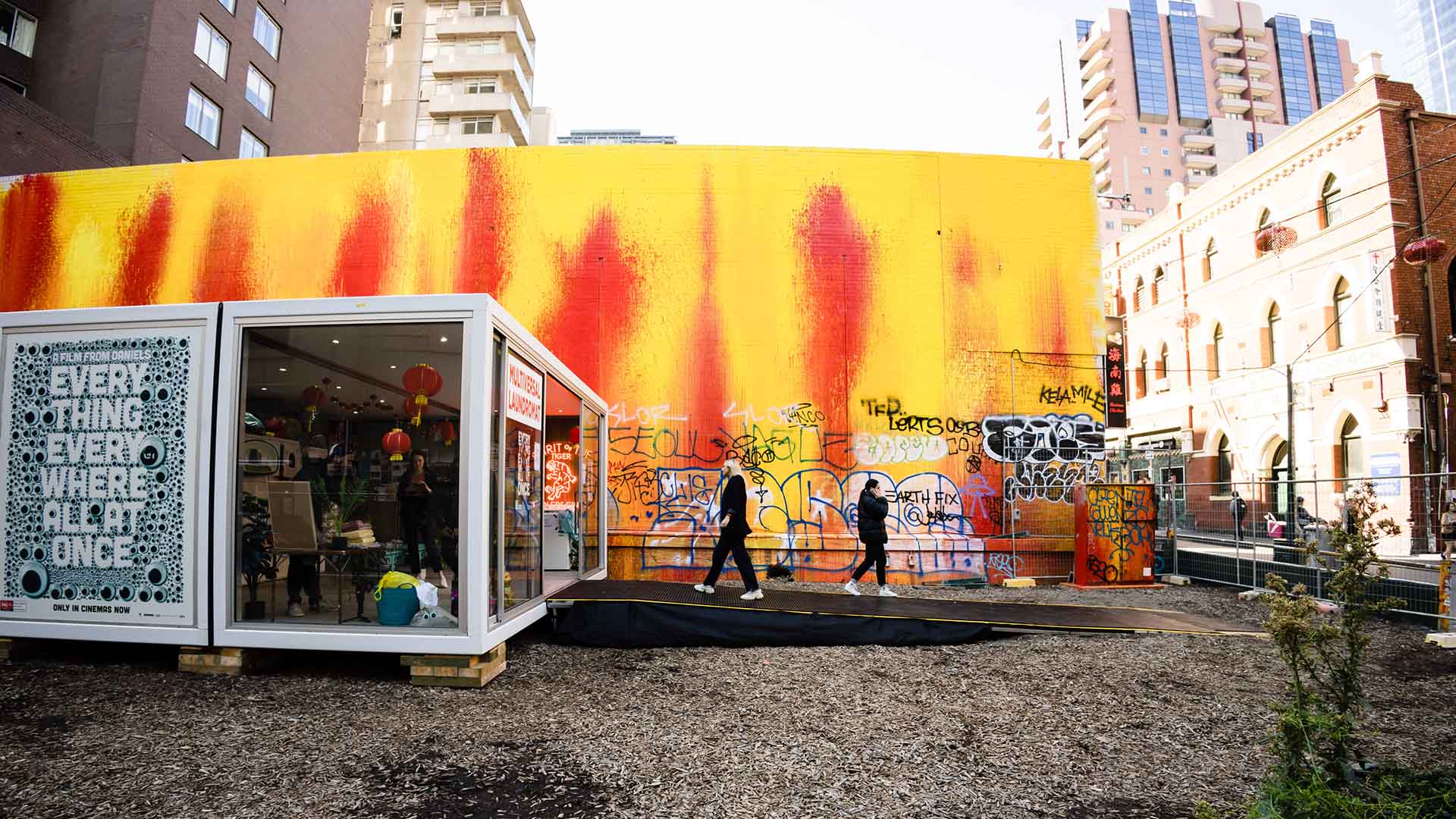 An 'Everything Everywhere All At Once'-Style Multidimensional Laundromat Has Popped Up in Melbourne