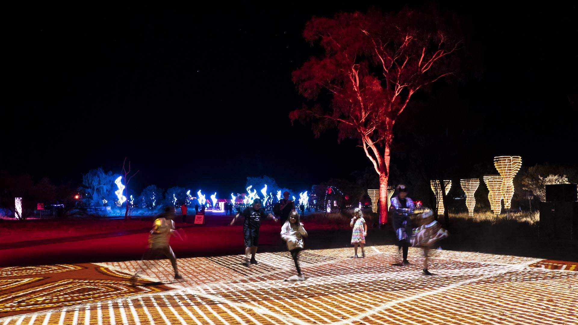 Parrtjima Is Currently Lighting Up the Red Centre If You're Keen on a Last-Minute Easter Getaway