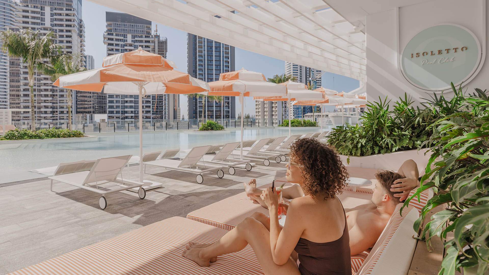 Now Open: Isoletto Is The Star Gold Coast's New Sky-High Pool Club and Party Deck with Scenic Views