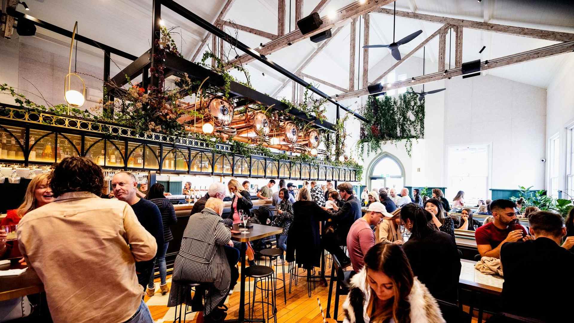 Now Open: Bar and Food Truck Park Trinity Has Opened in a Former St Kilda Church Hall