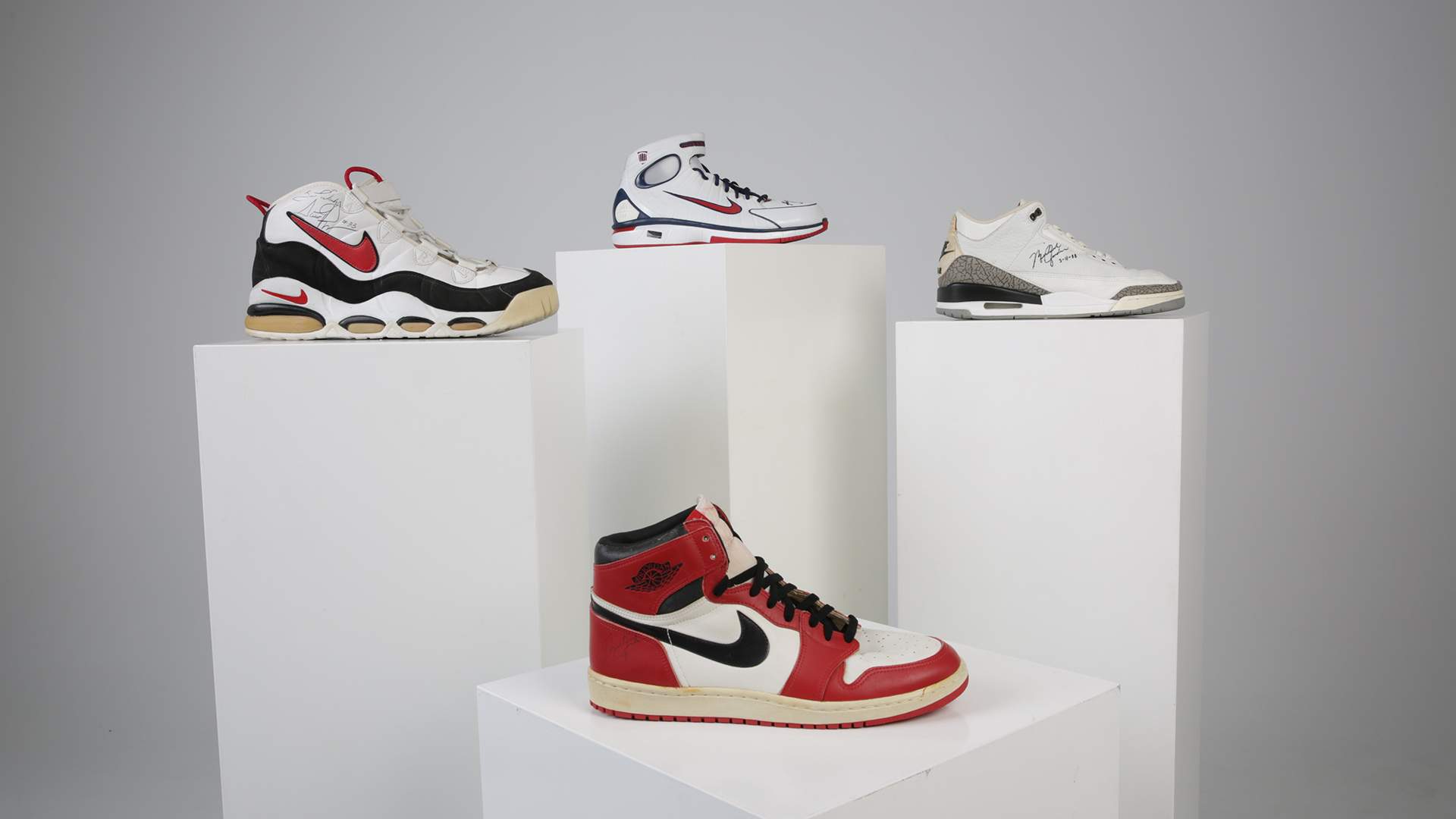 deconstructed sneakers exhibition in seoul displays exploded NIKEs