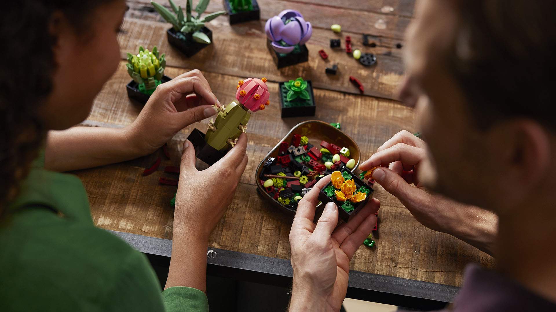 Lego's Latest Adorable Floral Kits Let You Build Succulents and Orchids That No One Can Kill
